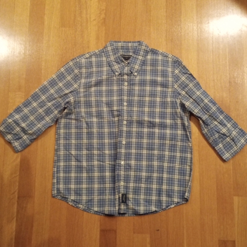 Vintage Abercrombie & Fitch Plaid Button Down Women's Top Small